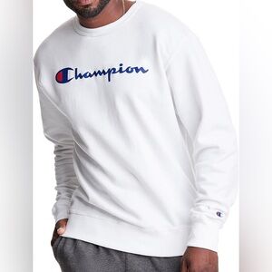 Champion Embroidered Crewneck Sweatshirt